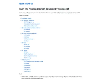 Learn Nuxt Ts screenshot