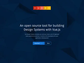 Vue Design System screenshot