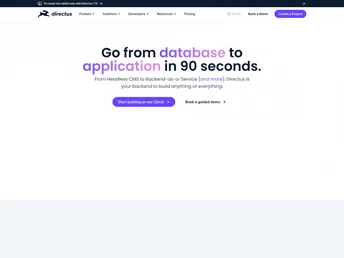 Directus screenshot