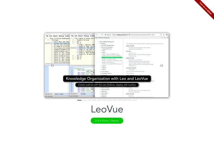 Leovue screenshot