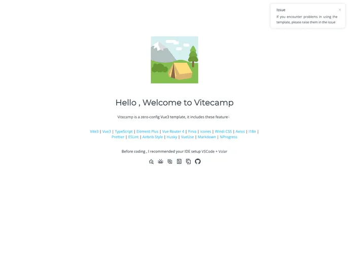 Vitecamp screenshot