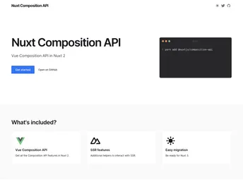 Composition Api screenshot