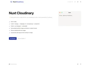 Cloudinary screenshot