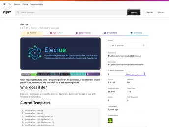 Elecrue screenshot