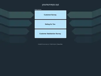 Laravel Vue Survey screenshot