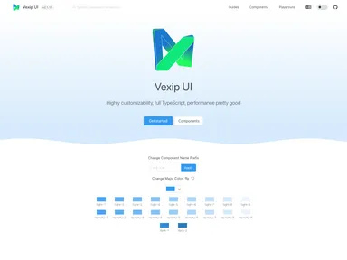 Vexip Ui screenshot