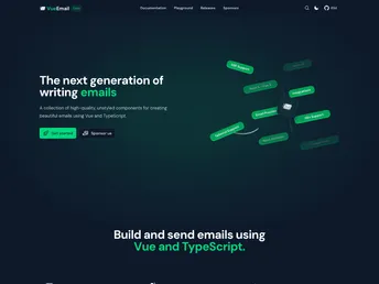 Vue Email screenshot