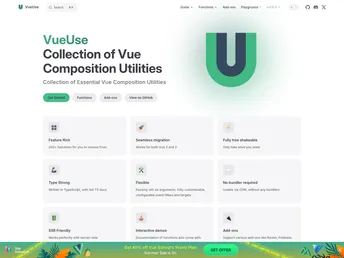 Vueuse screenshot