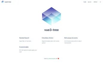 Vue3 Tree screenshot