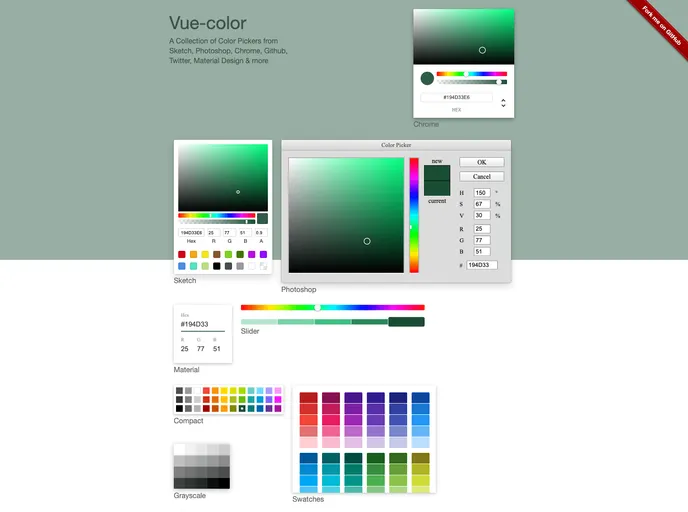 Vue Color screenshot