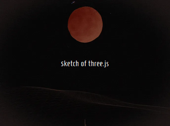 Sketch Threejs screenshot