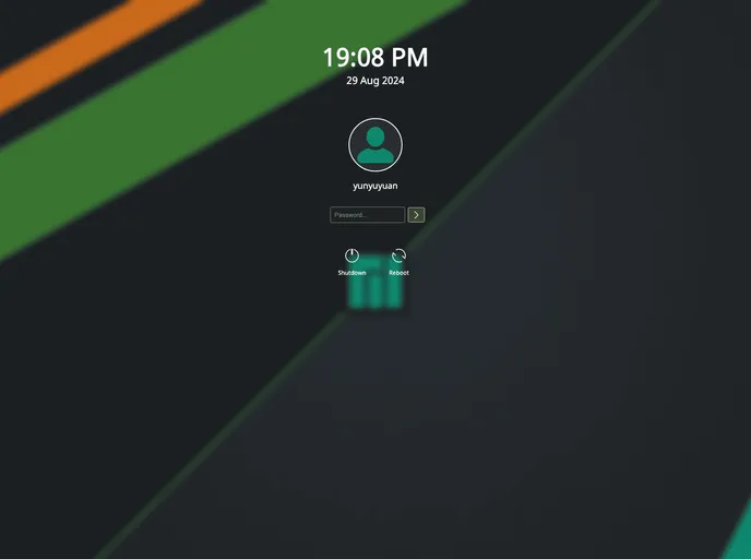 Vue3 Manjaro Ui screenshot